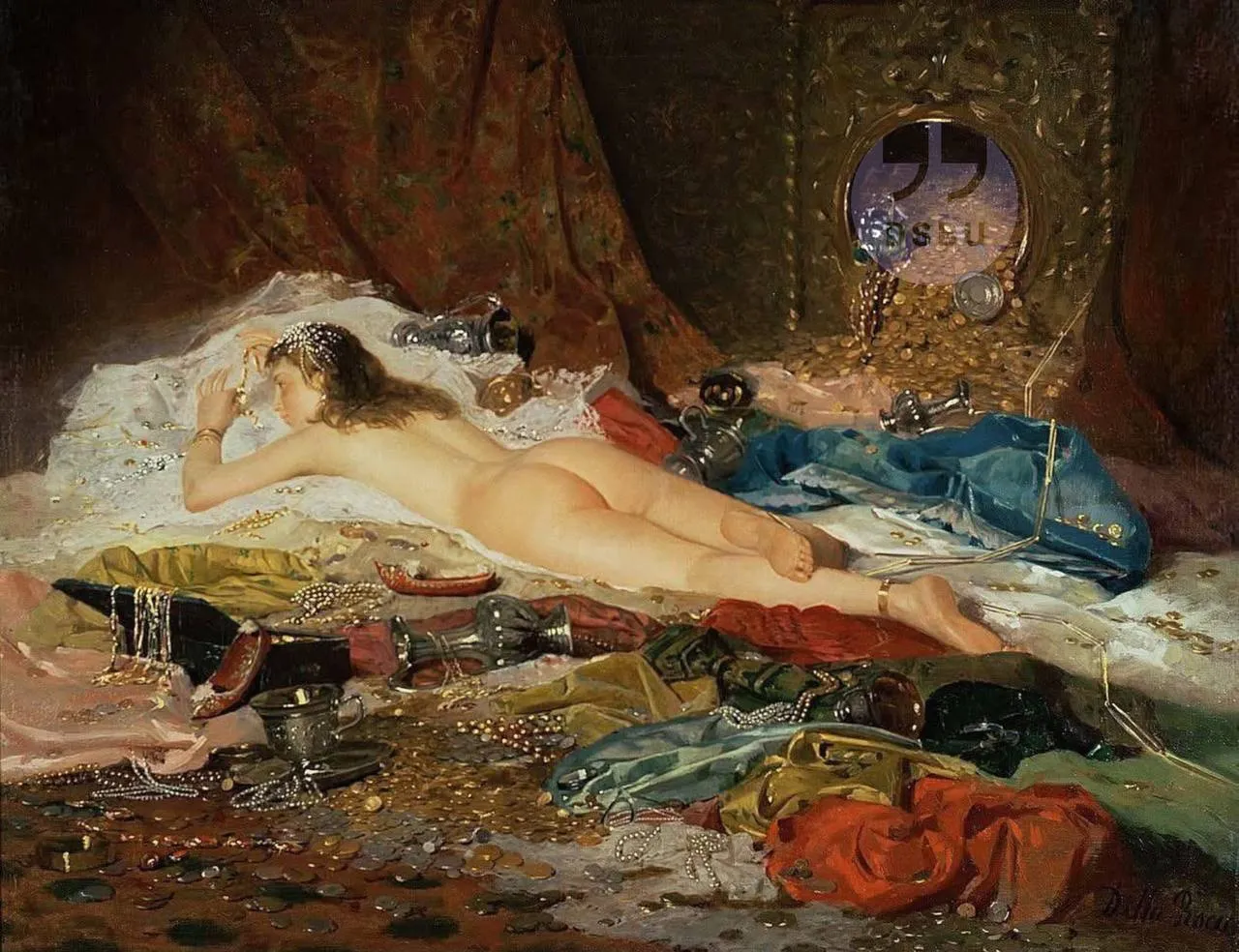 Иллюстрация: Giovanni Della Rocca (1788 – 1858).
'A Wealth of Treasure'.